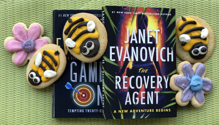 Game On and The Recovery Agent with spring cookies