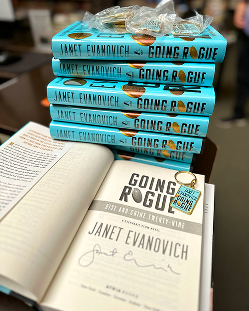 Signed copies of Going Rogue at Barnes and Noble